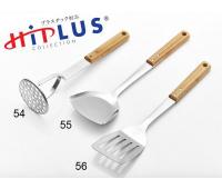 Bamboo Handle Potato Smasher / Turner / Western Turner