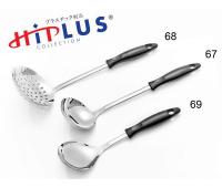 Black Handle Scoop / Skimmer / Rice Ladle