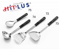 Black Handle Turner / Scoop / Rice Ladle